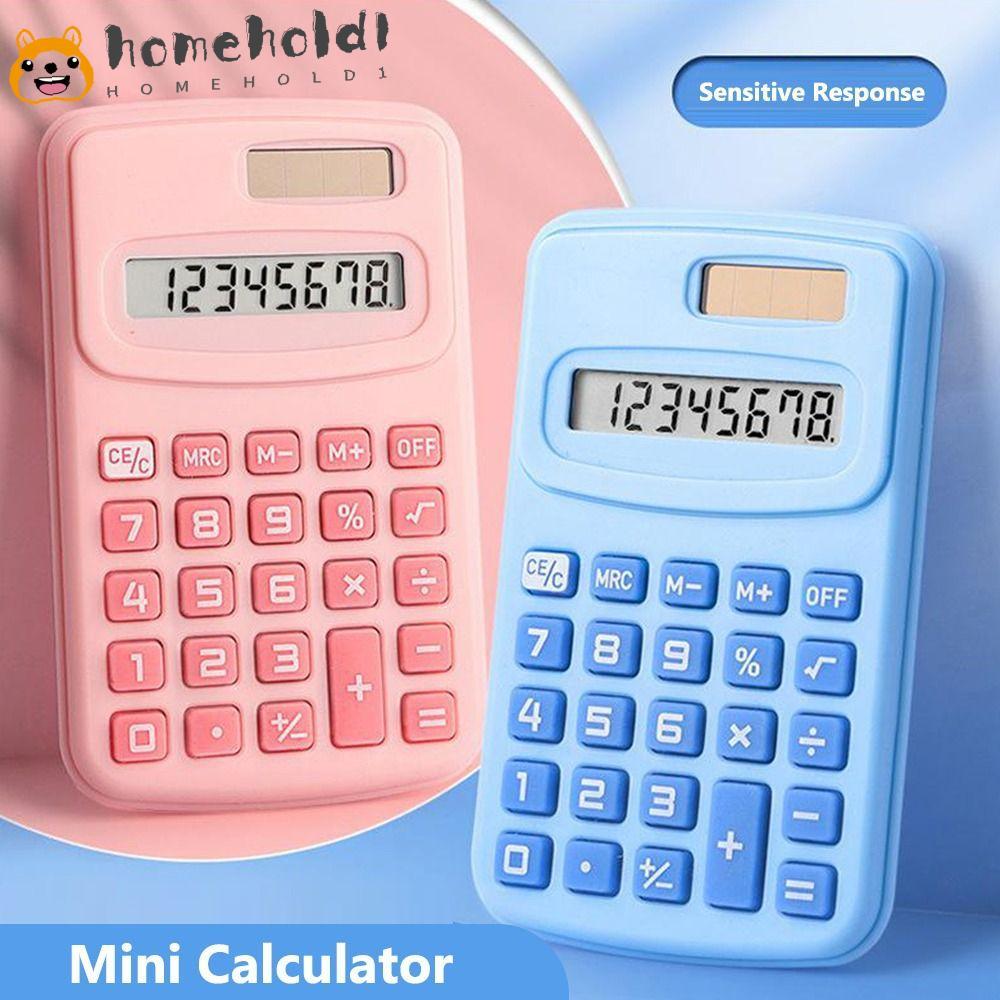 Calculadora Científica HOMEUVOE , Mini De Bolso Silenciosa De 8 Dígitos , Matemática Grande Com Display LCD