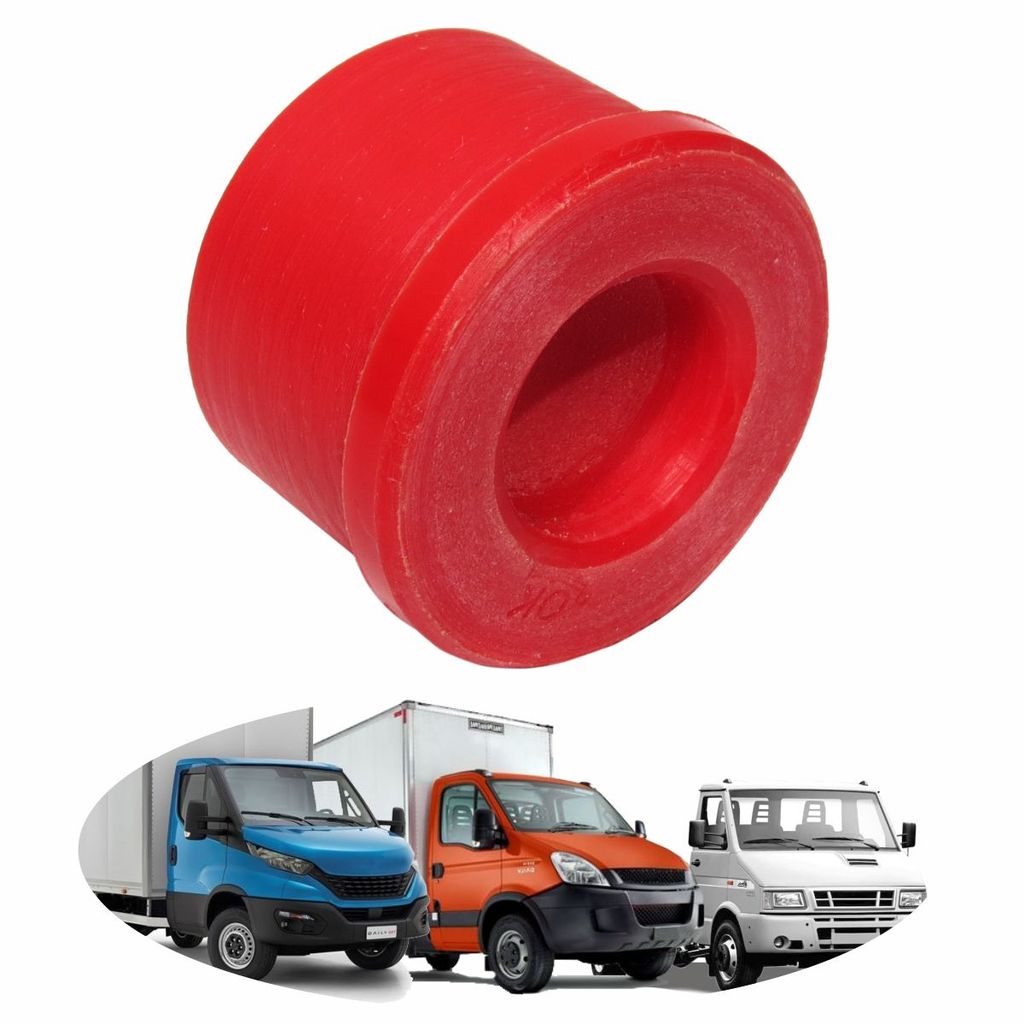 BUCHA SUP SUSP DIANT VERMELHA EM PU DAILY 3510/3813/5912/35S14/45S14/55C16/55C17/35-150/45-170/55-170 93828148/SKU617