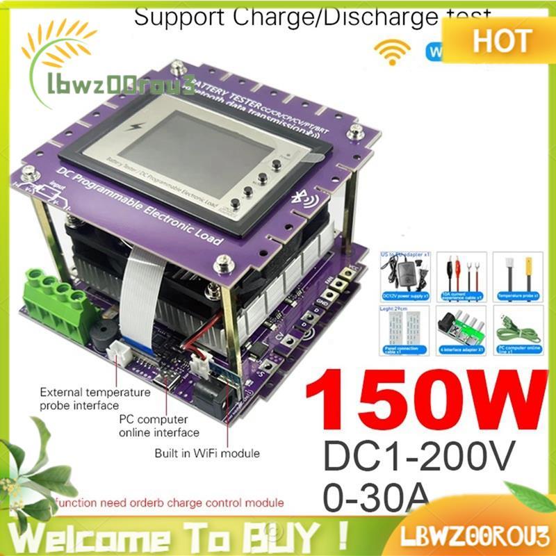 BW600-150W WiFi Habilitado 200V 30A Testador De Bateria De Carga Eletrônica Monitor De Capacidade De Pacote 18650 Ferram