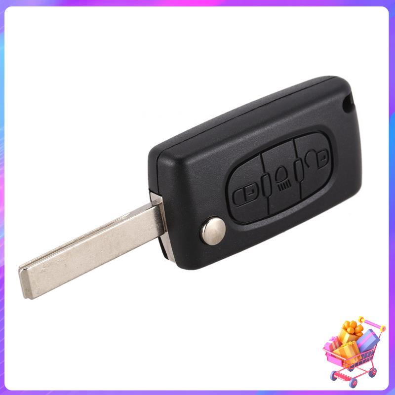 [Bom Negócio] Controle Remoto Com Capa De Chave De 3 Botões Para C2 C3 C4 C5 C6 xsara