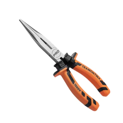 Alicate de Bico Meia Cana Longo 8" (200mm) Isolada Tramontina PRO 44004/183
