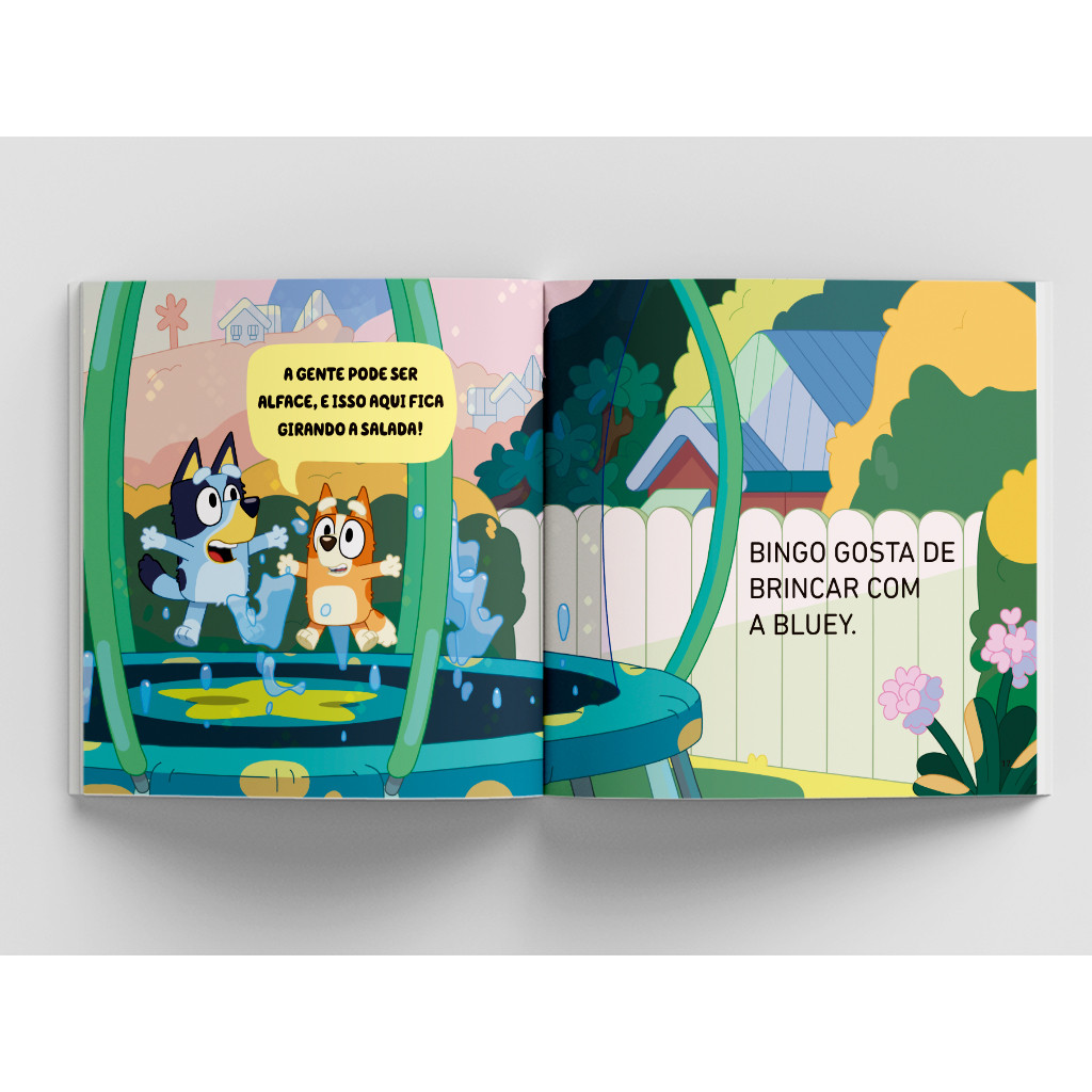 Bluey Livro de História - Conheça a Bluey e a Bingo · foto 2