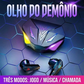 Fone Gamer Bluetooth X15 TWS Barato Promocao Ouvido Sem Fio Estereo Display LED Touch