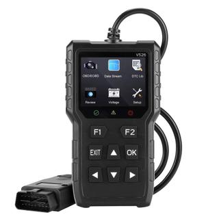 Scanner OBD2 V526 Português - Leitor de Falhas , Diagnóstico Estacionário,  Leitor Códigos Motor para Carros Automotivo 