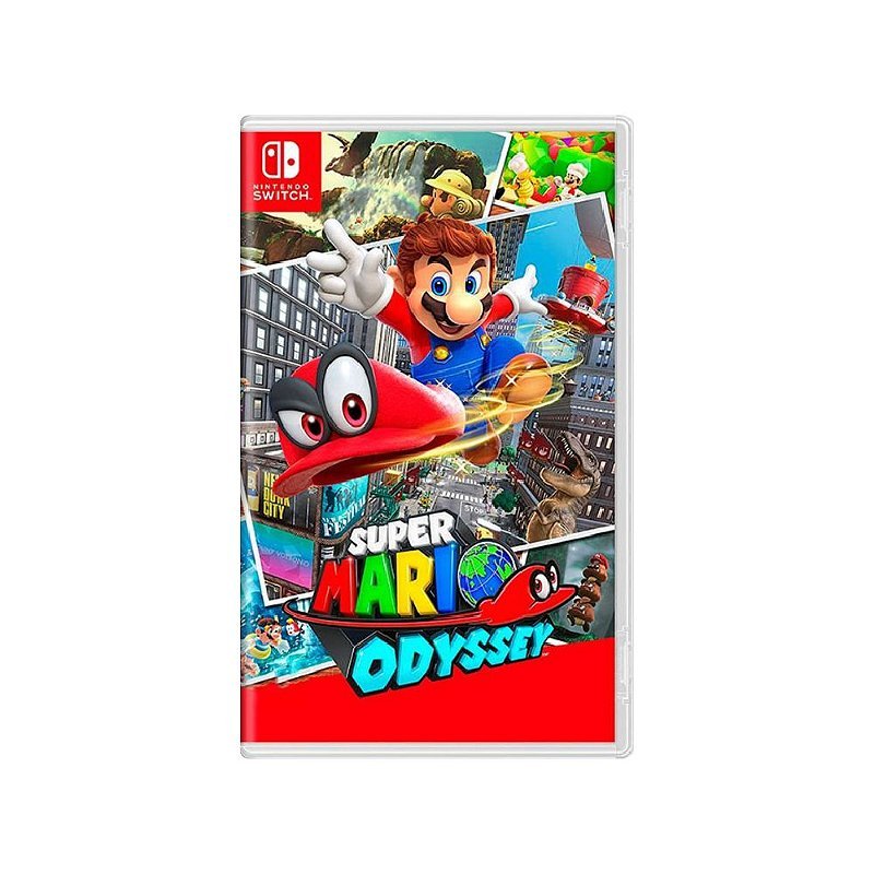 Jogo Super Mario Odyssey - Nintendo Switch - Usado - Original