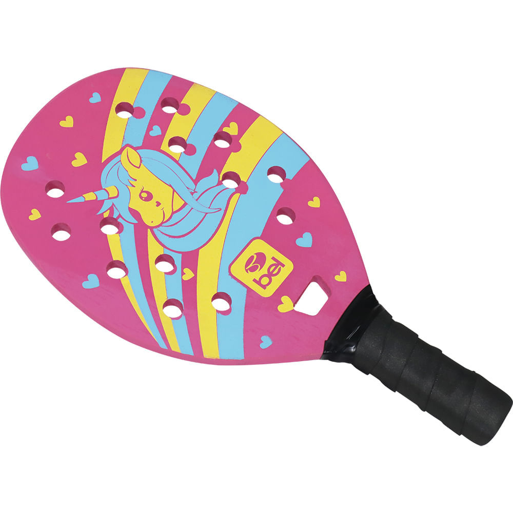 Kit Beach Tennis Iniciante Unicórnio Bel