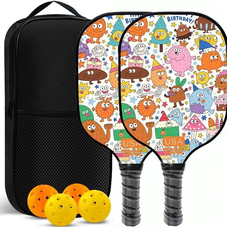 Raquete de pickleball Raquete de madeira de pickleball Raquete de pickleball para esportes ao ar livre Raquete de pickle