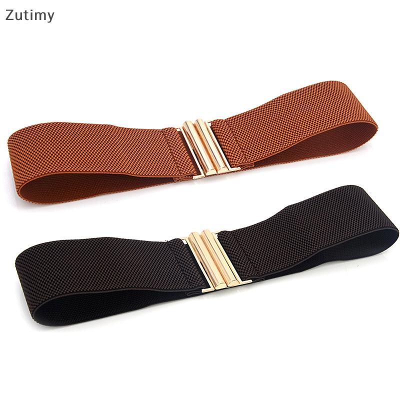 [Zutimy] Mulheres Cinto Stretch Elástico Largo Espartilho Envoltório Cintura Vestido Acessórios COD