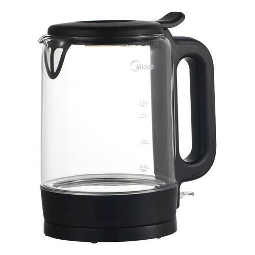Chaleira Elétrica Midea 1,8L KGL17P2 Top Fill Glass Preto 220V