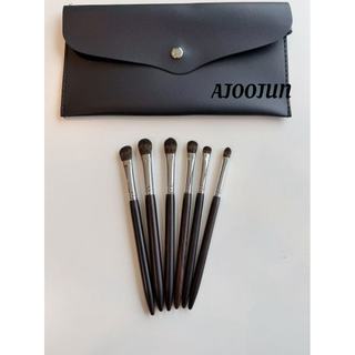 Cabelo de esquilo macio ébano sombra escova conjunto sombra escova sombra detalhe escova nariz grande tama