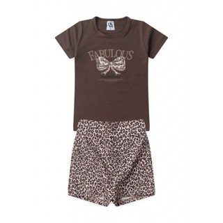 Conjunto Feminino Infantil Moda Fabulosa em Oferta na Shopee