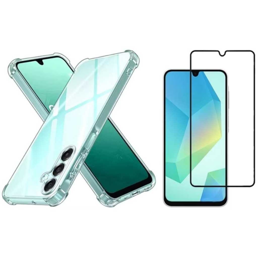 Capa Capinha Anti Impacto Para Galaxy A26 + Película 3D Vidro Temperado