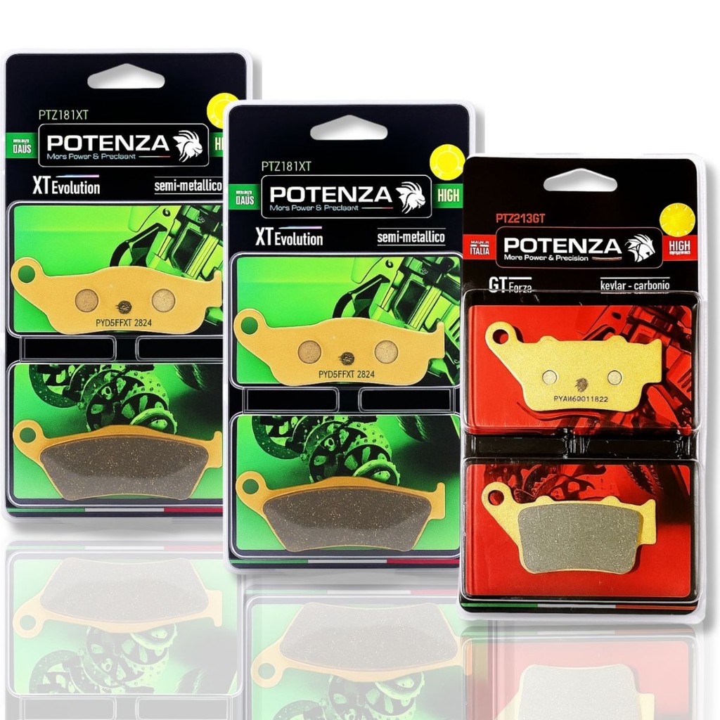 Kit Pastilhas de Freio Xtz 660 Teneré 2008-2016 Potenza em Oferta na Shopee