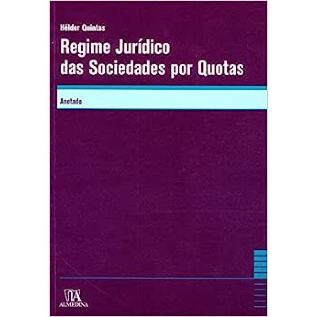 Regime Jurídico das Sociedades Por Quotas
