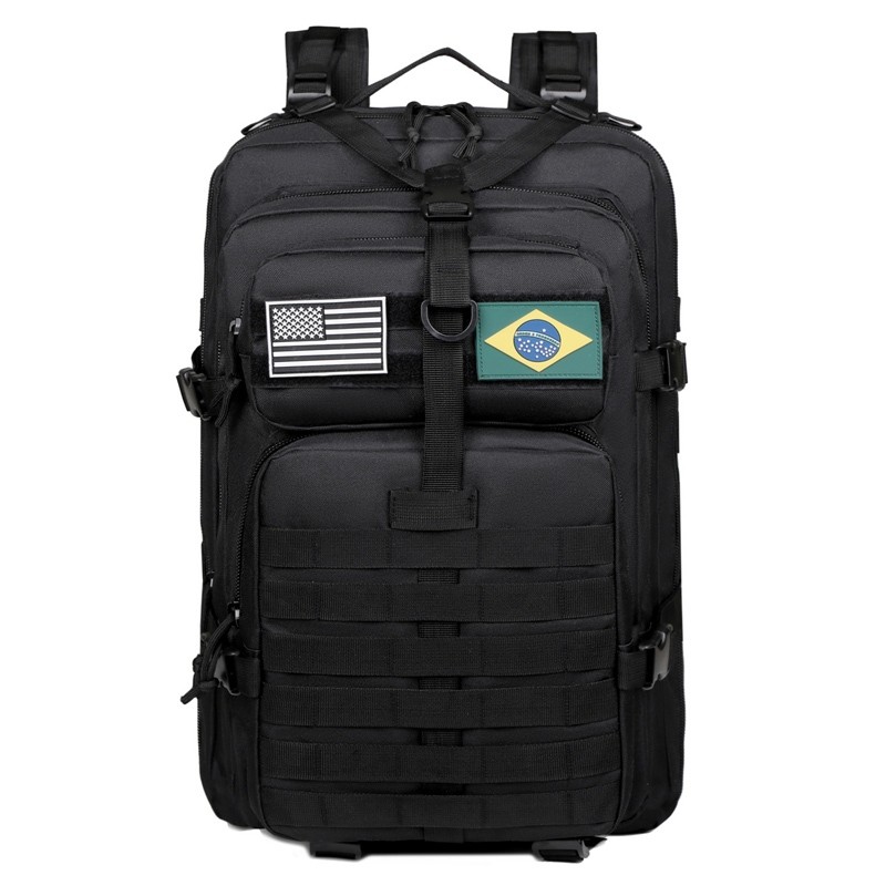Mochila Tática Militar  Masculina 50L Resistente Impermeável para Camping, Viagem, Montanhismo, Trilhas e Esportes ao Ar em Oferta na Shopee