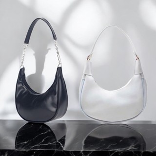 Kit 2 Bolsa Feminina Meia Lua de Corrente de Ombro Pequena Lisa de qualidade Envio em Oferta na Shopee