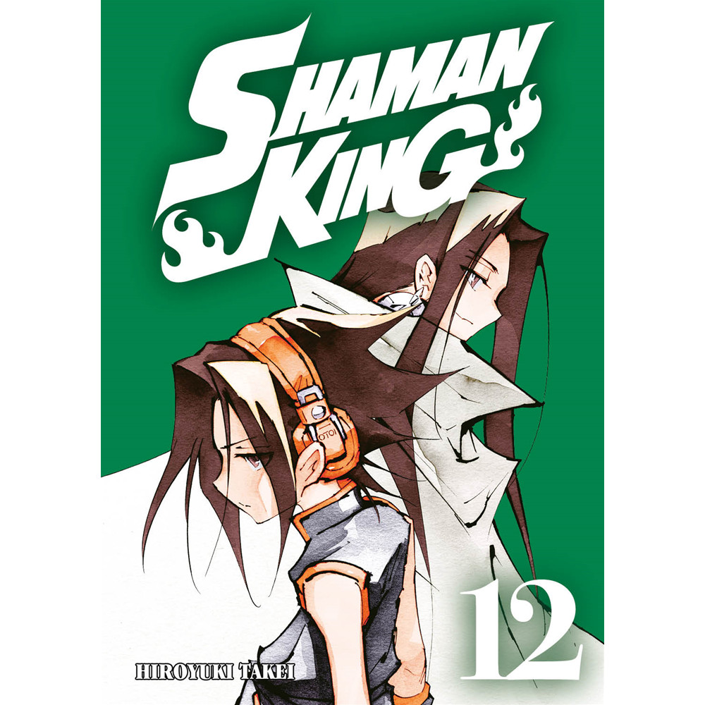Capa do livro Mangá - Shaman King Big Vol. 12 - por Hiroyuki Takei - Editora JBC