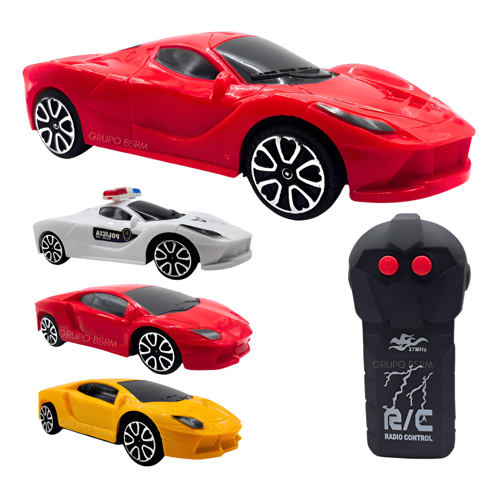 Carrinho De Controle Remoto Brinquedo Menino 5 Anos Presente