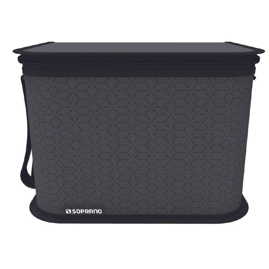 Bolsa Térmica Urbana 18 Litros Preto/Cinza Soprano em Oferta na Shopee