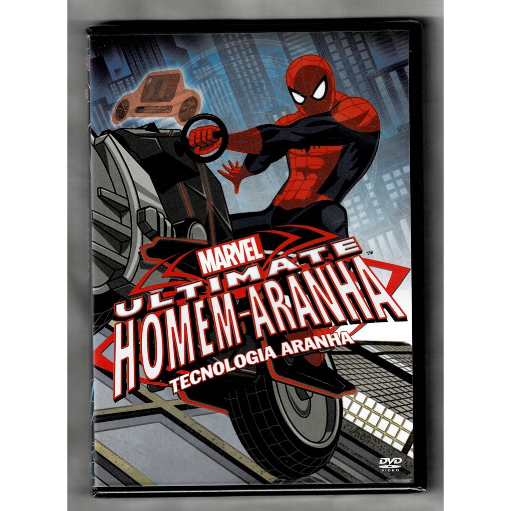 Ultimate Homem-Aranha DVD Tecnologia Aranha