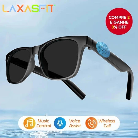 Óculos De Sol Inteligentes: Esportes Ao Ar Livre Falantes Bluetooth Com Luz Anti-Azul E Proteção UV