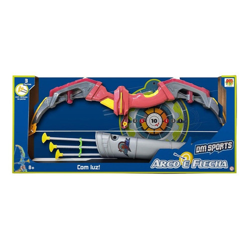 Arco E Flecha Com Luz Cor Sortida Dm Sports