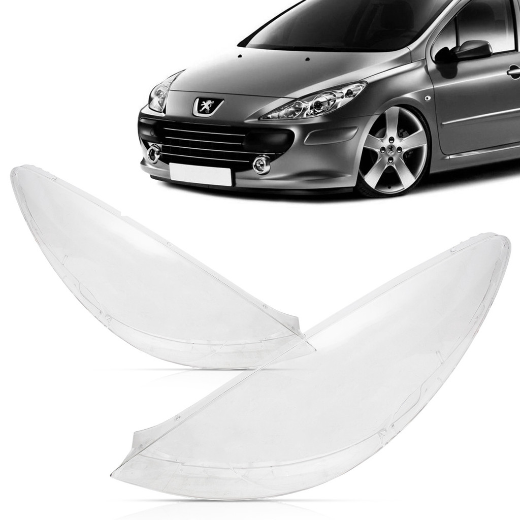 Par Lente Farol Peugeot 307 2007 2008 2009 2010 2011 2012 em Oferta na Shopee