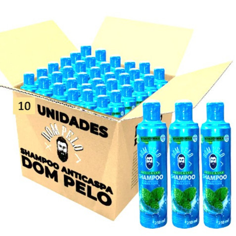 10x Shampoo AntiCaspa Dom Pelo Revenda em Oferta na Shopee