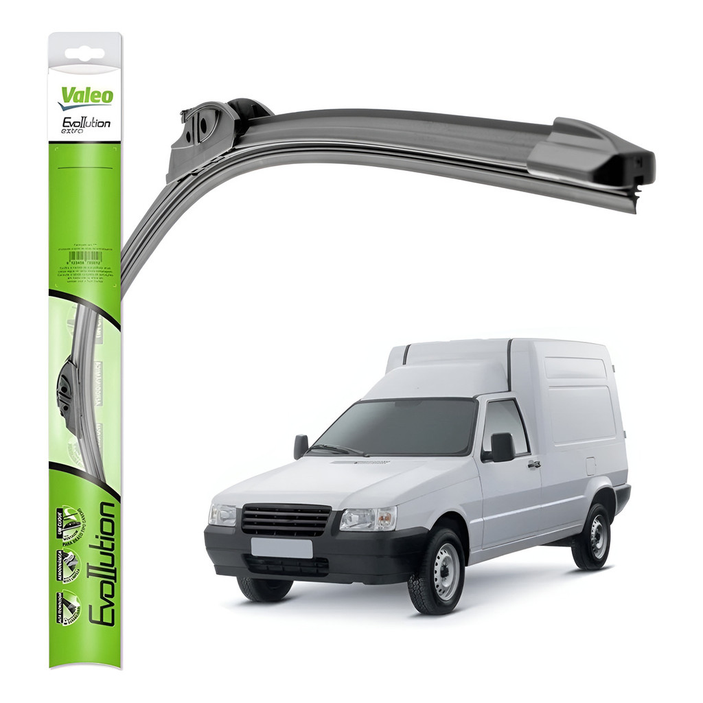 Par Palhetas Limpador Parabrisa Valeo Fiorino 1987 A 2013 em Oferta na Shopee