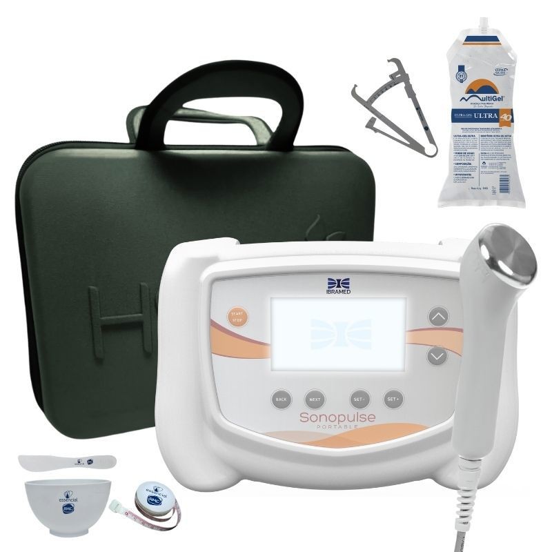 Sonopulse Portátil Ibramed Ultrassom 1 e 3 Mhz + Brindes em Oferta na Shopee