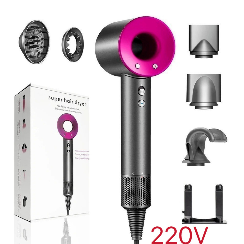 Secador de Cabelo Iônico Secagem Rápida Ar Quente/Frio 220v