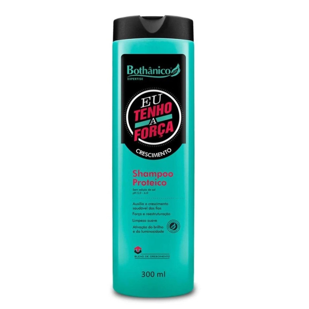 Shampoo Proteíco Eu Tenho a Força 300ml - Bothânico Cosmetics