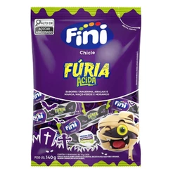 Chicle Fúria Ácida 140g - Fini