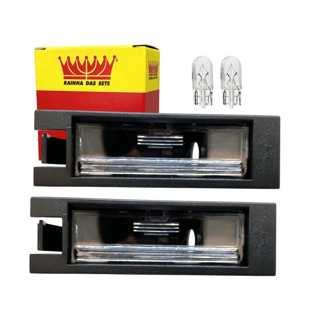 Kit Lanterna Placa Para GM Montana 2011 a 2016 Luz Placa Montana Com Lampadas