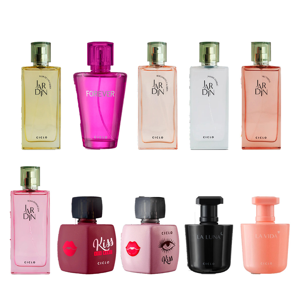 Deo Colônia Ciclo Jardin 100ml em Oferta na Shopee