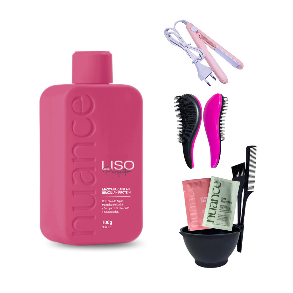 Progressiva Definitiva Liso Perfeito Nuance Redutor 100G em Oferta na Shopee