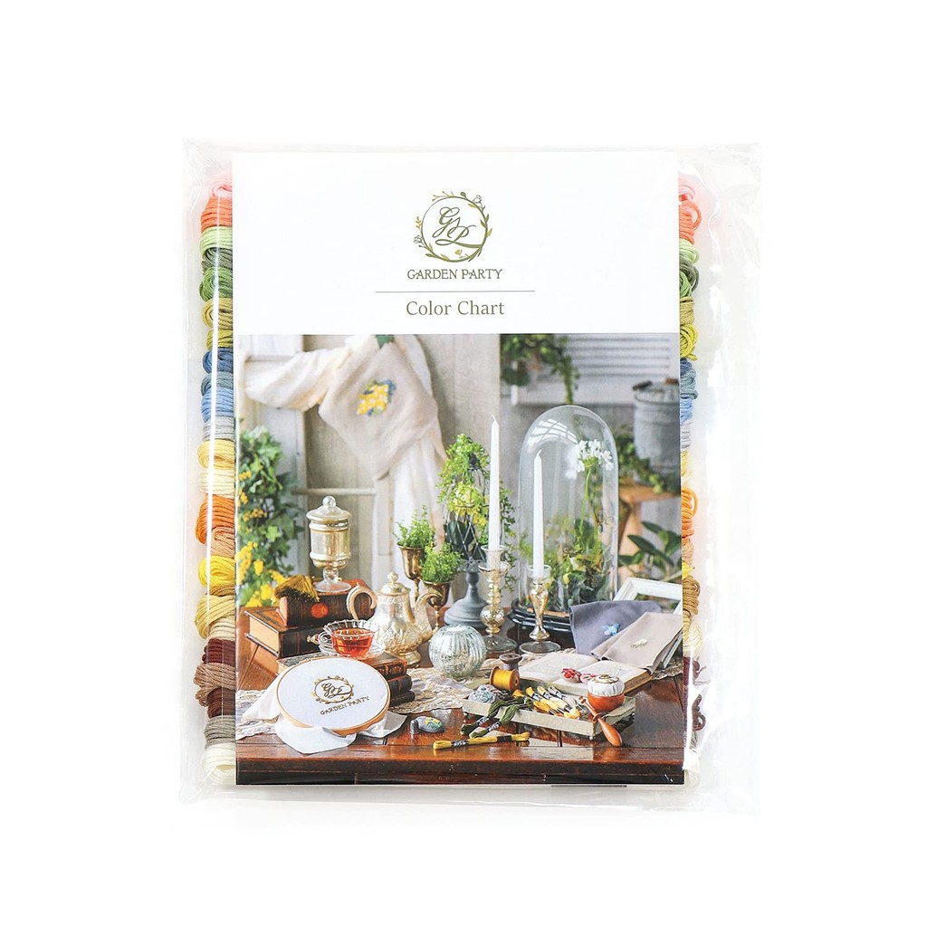 Conjunto De Linha De Bordado Olympus Thread GARDEN PARTY Com Carretéis GP-25A , Artesanato Japonês , Faça Você Mesmo , Feito À Mão , Costura , Tricô , Croc