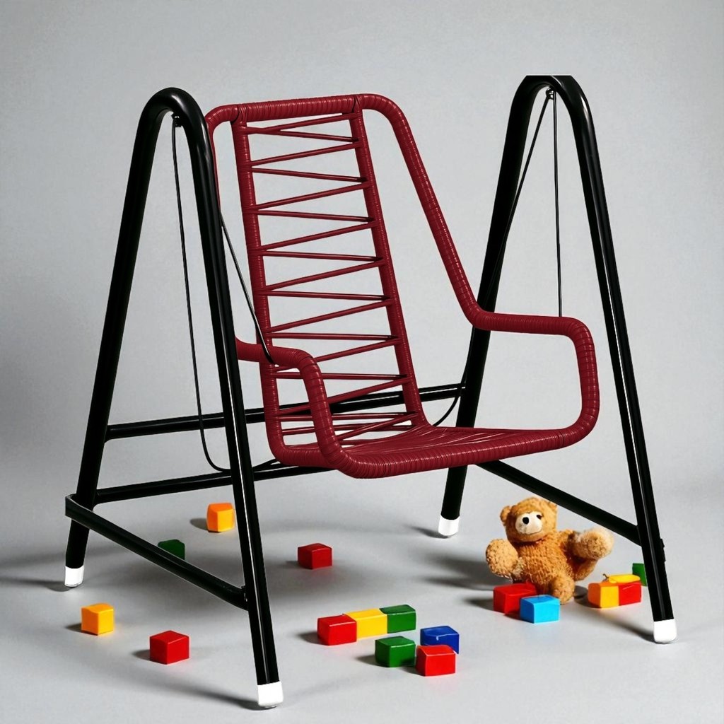 Cadeira Infantil Balanço Cadeirinha de Fio para Criança Bebê Kids Jardim Conforto Segura em Oferta na Shopee