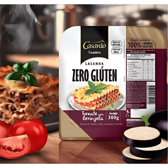 Massa de Lasanha Casarão Sem Glúten