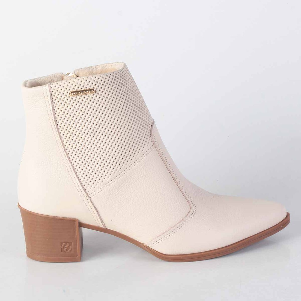 Bota Pegada Cano Baixo 280502 Linho em Oferta na Shopee