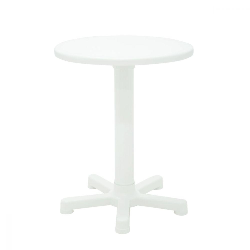 Mesa Tramontina Capri 59x59cm Polipropileno Branco em Oferta na Shopee