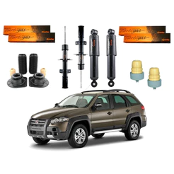 Kit Amortecedor Dianteiro Traseiro Palio Adv 1.8 2008 A 2020