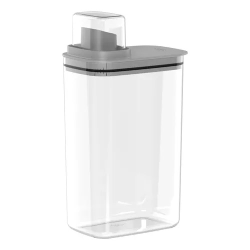 Dispenser Lavanderia Sabão Líquido Amaciante Flow 2,3l Cor Chumbo