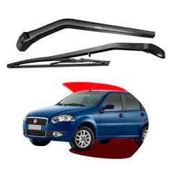 Braço do Limpador de Para-brisas Traseiro + Palheta Fiat Palio 1996/2016 Cinoy