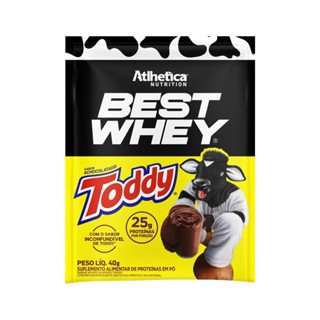 Atlhetica Best Whey Achocolatado Toddy 40gr em Oferta na Shopee