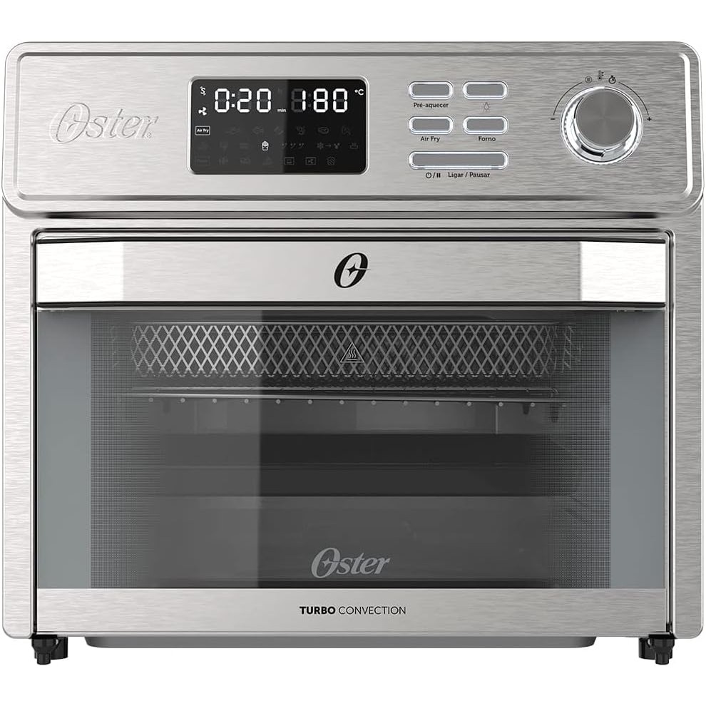 Forno Fryer Multifunções Oster OFOR250 25L 1700W 2 em 1 Forno e Fritadeira Inox