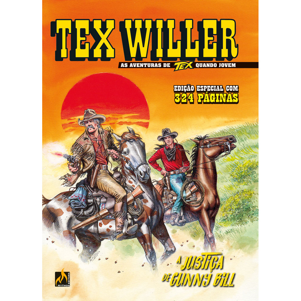 Comics - Tex willer nº 57 - por Giorgio Giusfredi - Mythos Editora ISBN 9786559517183