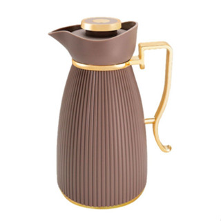 Garrafa Térmica Zaya Tuut 1L Canelada Design Sofisticado, Mantém Bebidas Quentes E Frias, Ideal Para Café E Chá em Oferta na Shopee