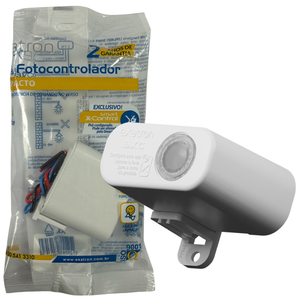 Rele Fotocelula Eletronico Timer Smart X Control IP67