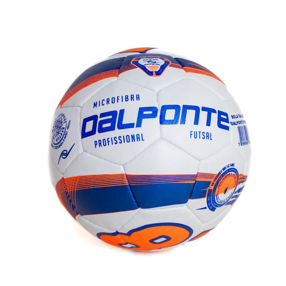 Bola Futsal Dalponte 81 New Costurada à Mão 32 Gomos Oficial Resistente